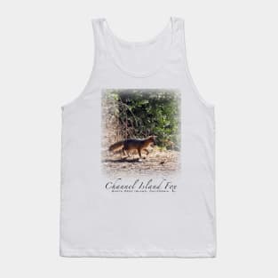 Channel Island Fox (Urocyon littoralis), Santa Cruz Island, California Tank Top